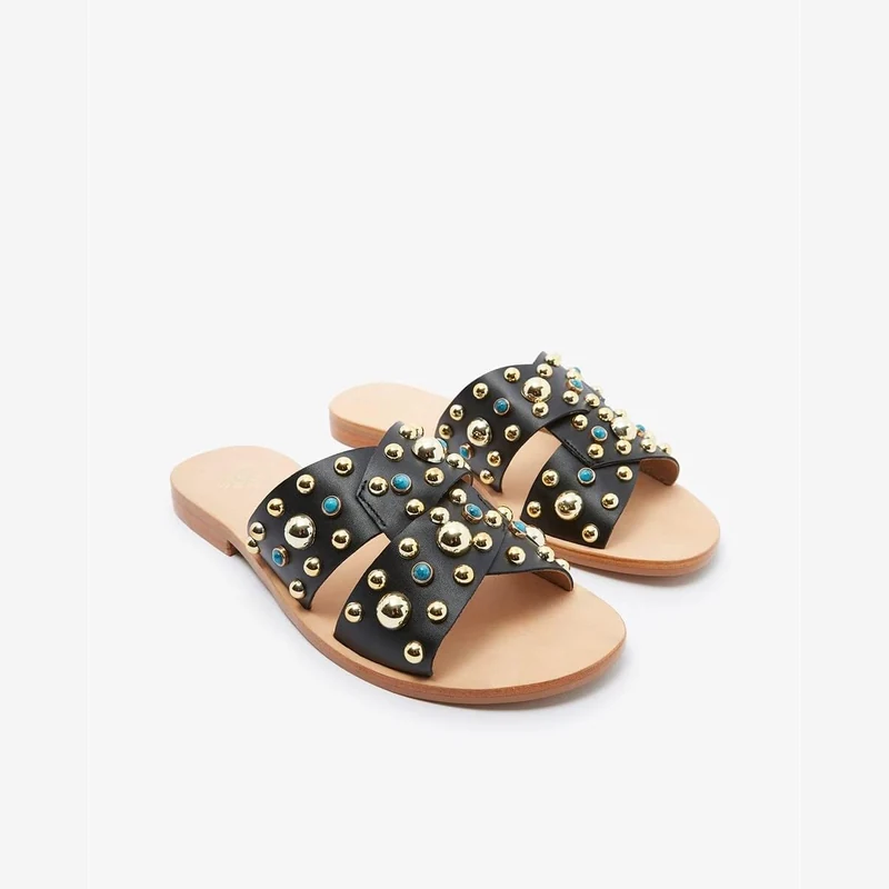 Mules cuir ILYES
